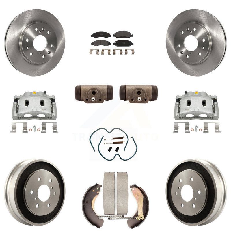 Transit Auto KC8-100934P Disc Brake Kit for 2005-2007 Chevrolet Silverado 1500 Classic, Chevrolet Silverado 1500, GMC Sierra 1500 - Front and Rear product image