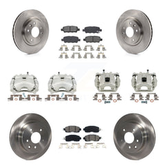 Transit Auto KC8-100934S Disc Brake Kit for 2015-2017 Nissan LEAF - Front and Rear product image