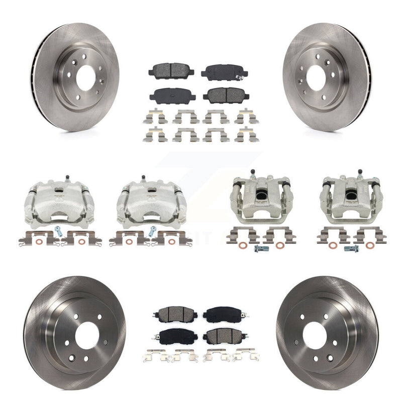 Transit Auto KC8-100934S Disc Brake Kit for 2015-2017 Nissan LEAF - Front and Rear product image