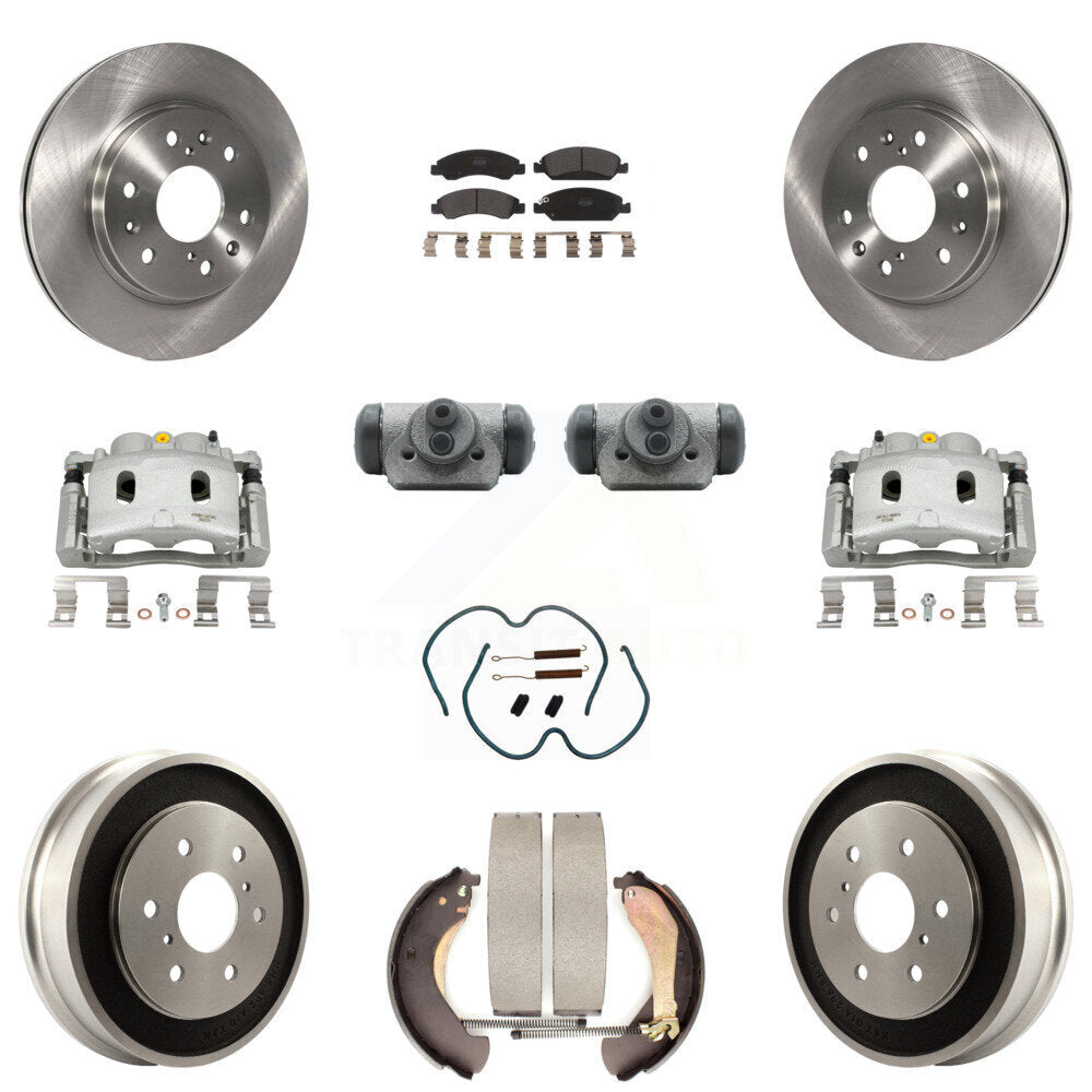 Transit Auto KC8-100935P Disc Brake Kit for 2005-2007 Chevrolet Silverado 1500, Chevrolet Silverado 1500 Classic, GMC Sierra 1500 - Front and Rear product image