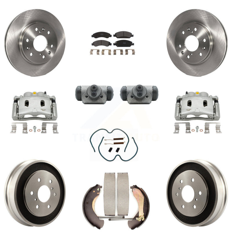 Transit Auto KC8-100935P Disc Brake Kit for 2005-2007 Chevrolet Silverado 1500, Chevrolet Silverado 1500 Classic, GMC Sierra 1500 - Front and Rear product image