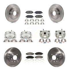 Transit Auto KC8-100935S Disc Brake Kit for 2015 Nissan LEAF - Front and Rear product image