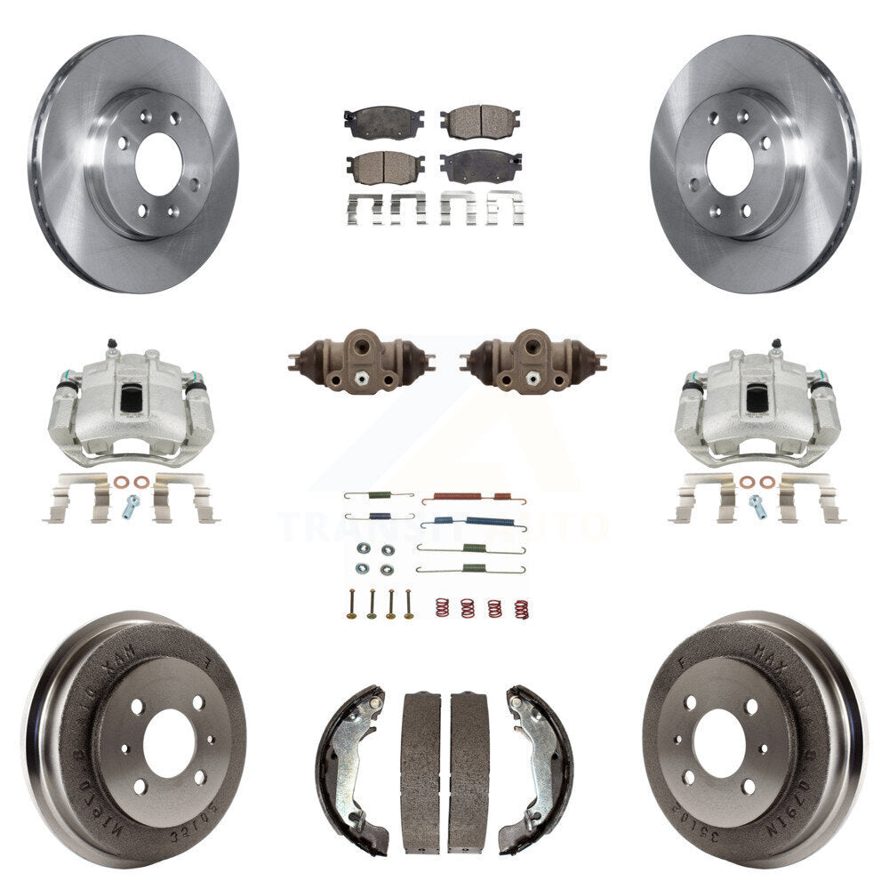Transit Auto KC8-100936T Disc Brake Kit for 2006 Hyundai Accent - Front and Rear product image