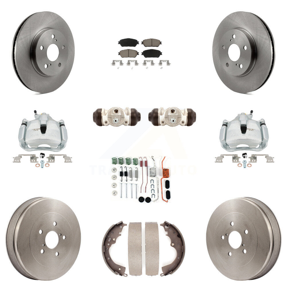 Transit Auto KC8-100937C Disc Brake Kit for 2004-2010 Toyota Sienna - Front and Rear product image