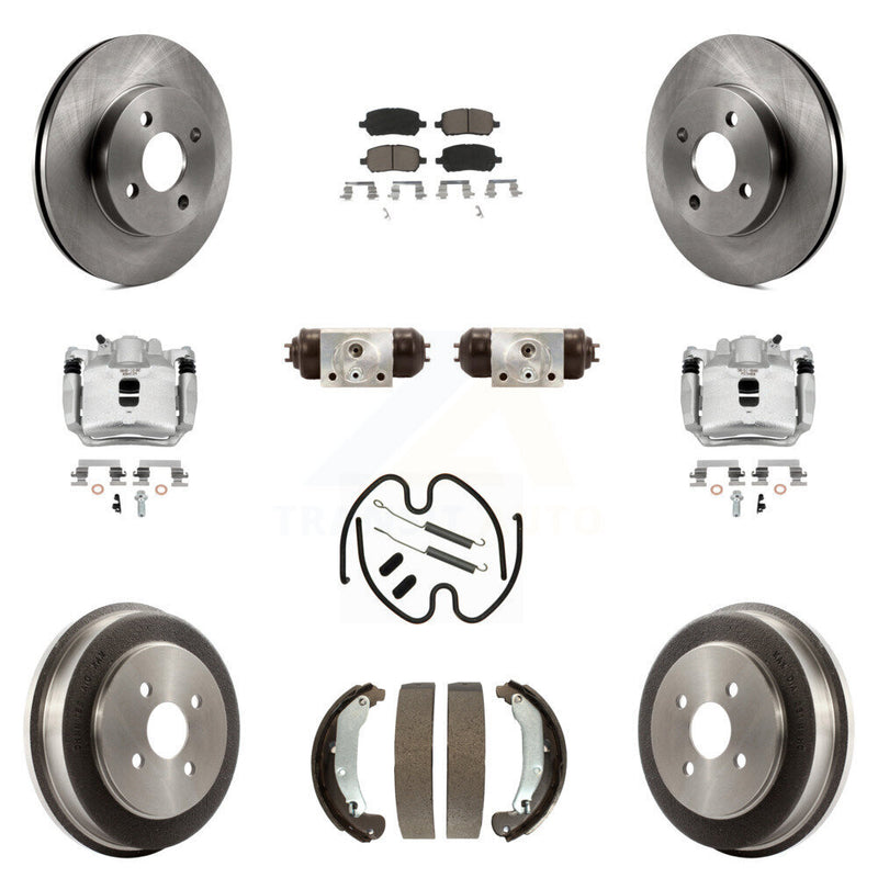 Transit Auto KC8-100938C Disc Brake Kit for 2003-2007 Chevrolet Cobalt, Pontiac Pursuit, Saturn Ion - Front and Rear product image