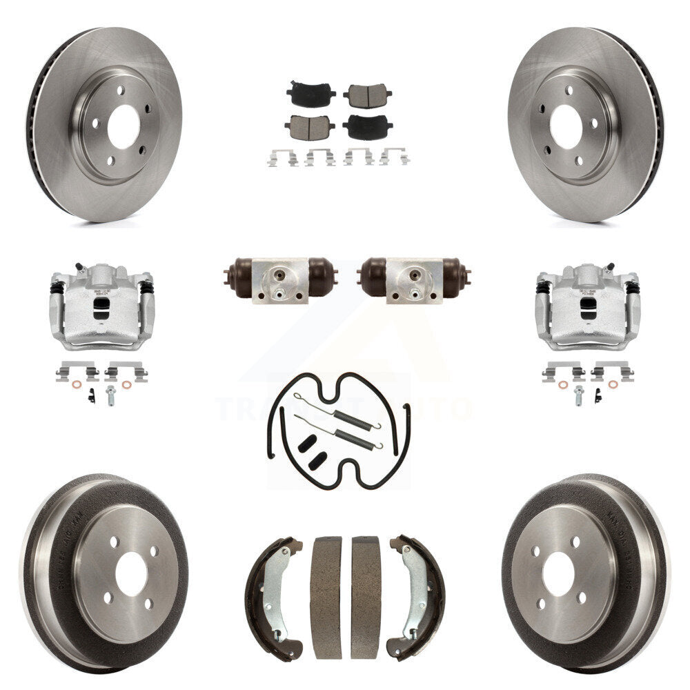 Transit Auto KC8-100939C Disc Brake Kit for 2006 Pontiac Pursuit - Front and Rear product image