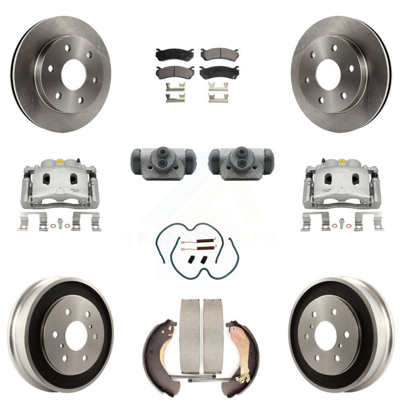 Transit Auto KC8-100939P Disc Brake Kit for 2007 Chevrolet Silverado 1500 - Front and Rear product image