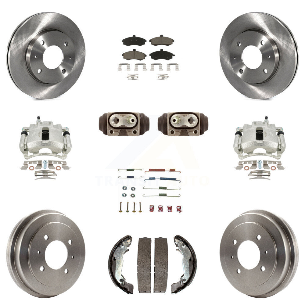 Transit Auto KC8-100940C Disc Brake Kit for 2002-2004 Hyundai Elantra - Front and Rear product image