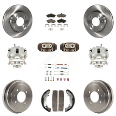 Transit Auto KC8-100940C Disc Brake Kit for 2002-2004 Hyundai Elantra - Front and Rear product image