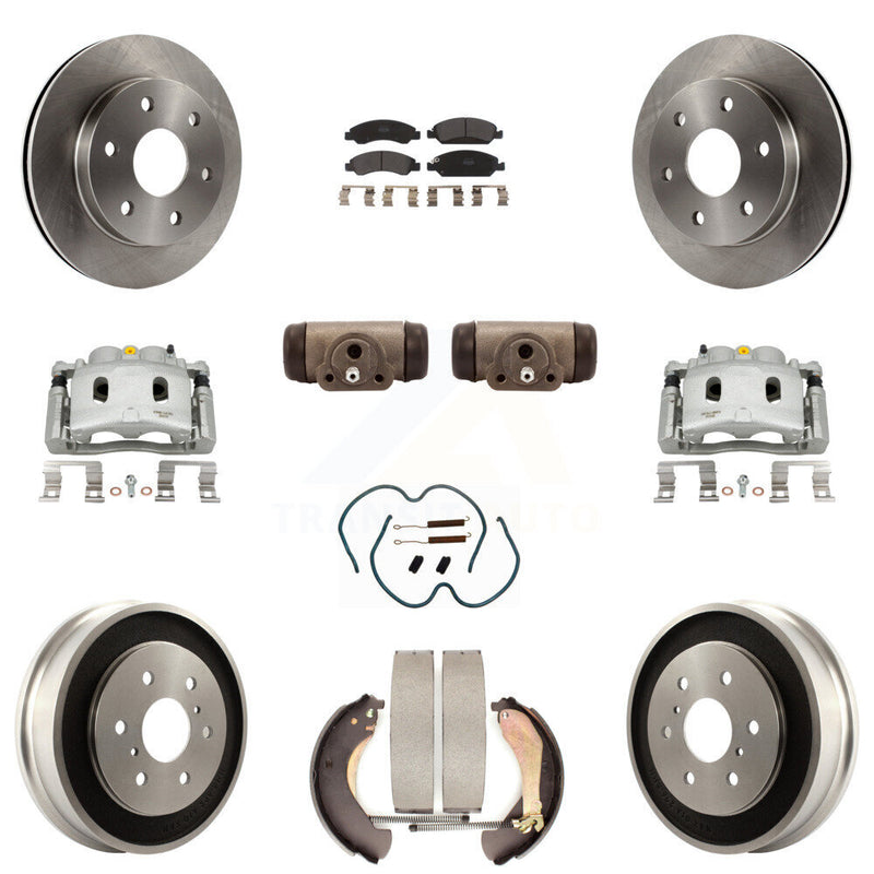 Transit Auto KC8-100940P Disc Brake Kit for 2007 GMC Sierra 1500 - Front and Rear product image