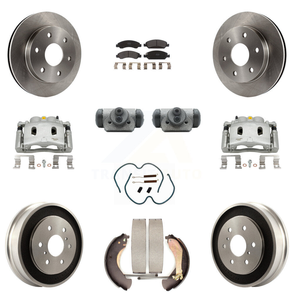 Transit Auto KC8-100941P Disc Brake Kit for 2007 GMC Sierra 1500 - Front and Rear product image