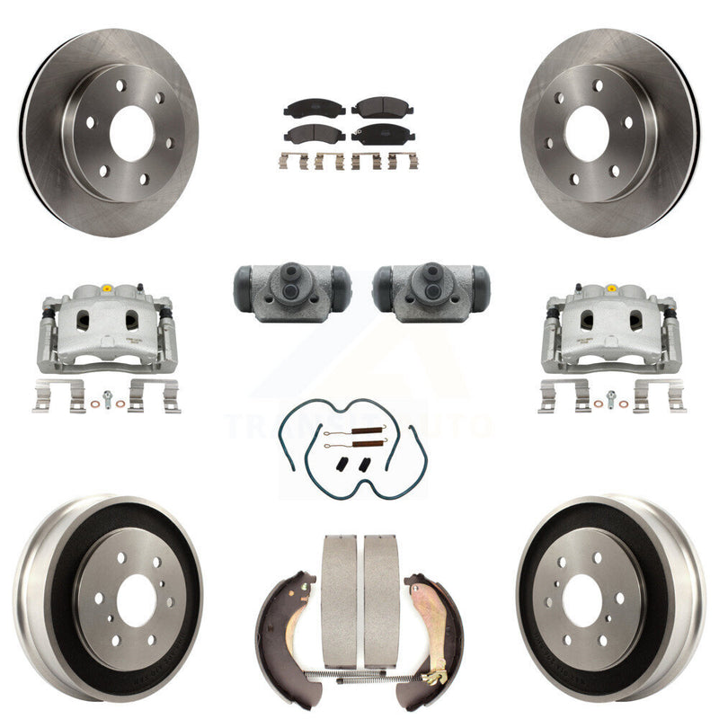 Transit Auto KC8-100941P Disc Brake Kit for 2007 GMC Sierra 1500 - Front and Rear product image