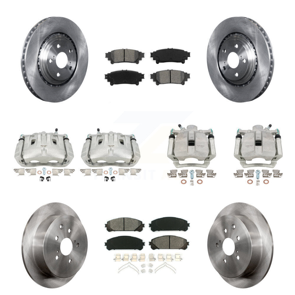 Transit Auto KC8-100941S Disc Brake Kit for 2013-2020 Toyota Highlander, Lexus RX350, Toyota Sienna - Front and Rear product image