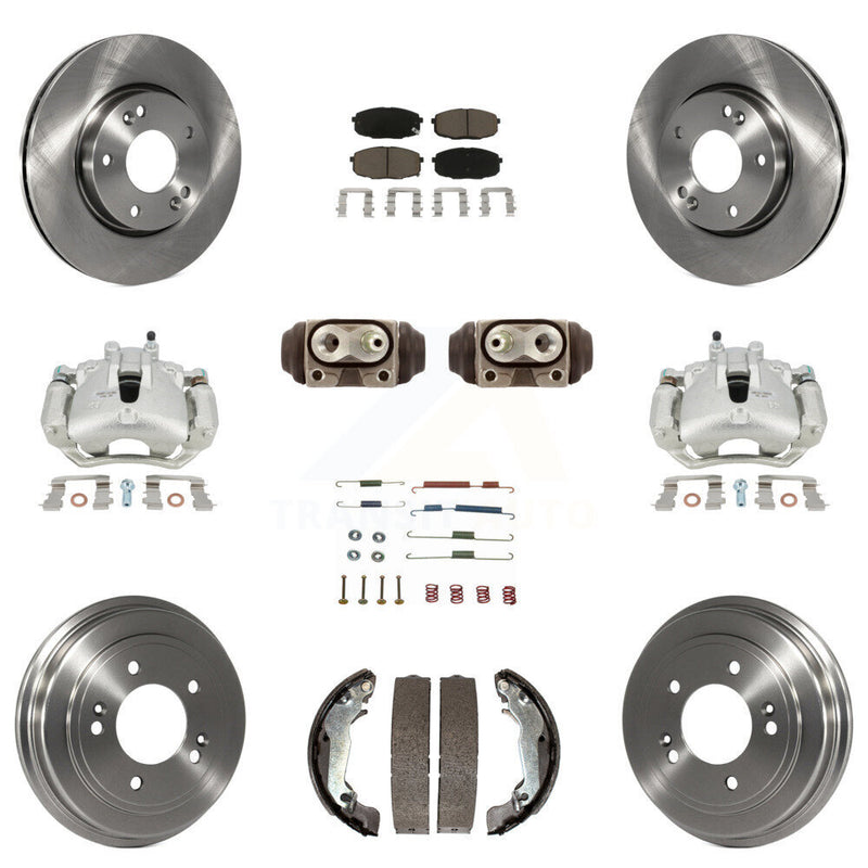 Transit Auto KC8-100943C Disc Brake Kit for 2009-2010 Hyundai Elantra - Front and Rear product image