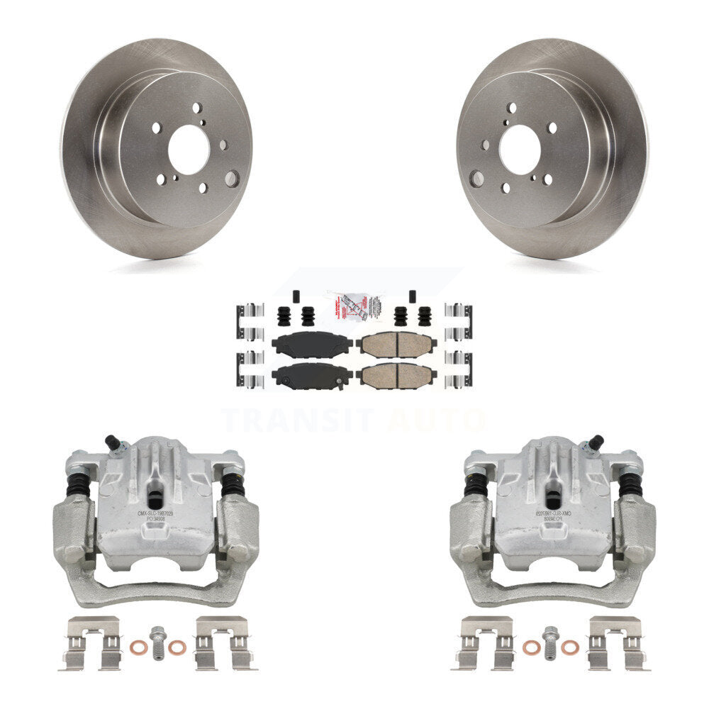 Transit Auto KC8-100943N Disc Brake Kit for 2013-2022 Subaru Crosstrek, Subaru Impreza, Subaru Forester & more - Rear product image