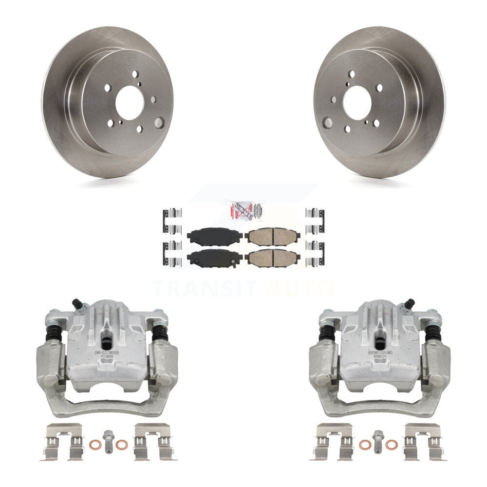 Transit Auto KC8-100944N Disc Brake Kit for 2013-2022 Subaru Crosstrek, Subaru Impreza, Subaru Forester & more - Rear product image