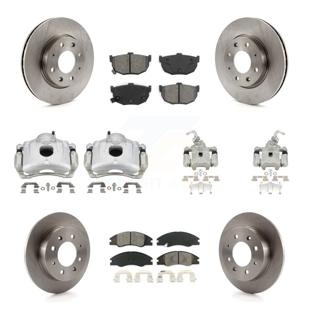 Transit Auto KC8-100944S Disc Brake Kit for 2004-2005 Kia Spectra, Kia Spectra5 - Front and Rear product image
