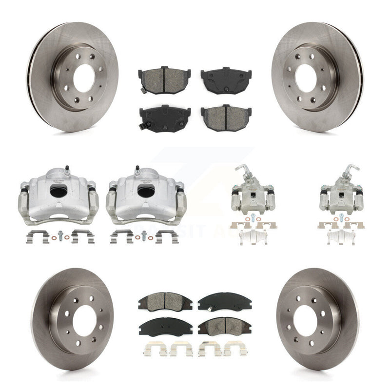 Transit Auto KC8-100944S Disc Brake Kit for 2004-2005 Kia Spectra, Kia Spectra5 - Front and Rear product image