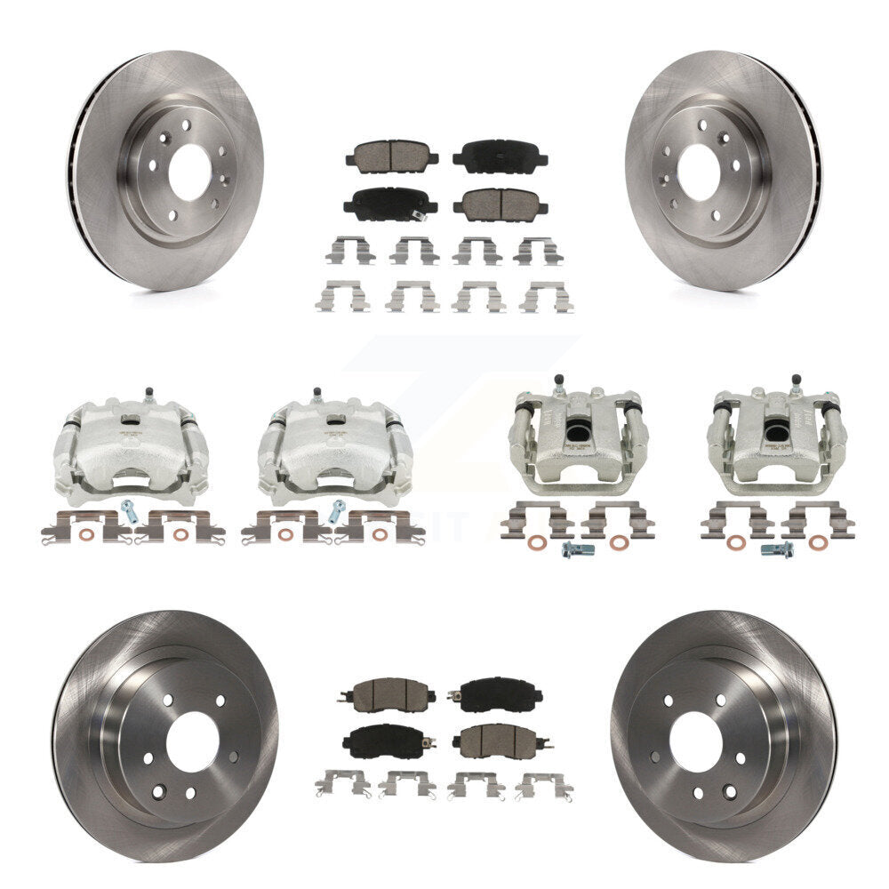 CMX KC8-100945C Disc Brake Kit for 2015-2017 Nissan LEAF - Front and Rear product image