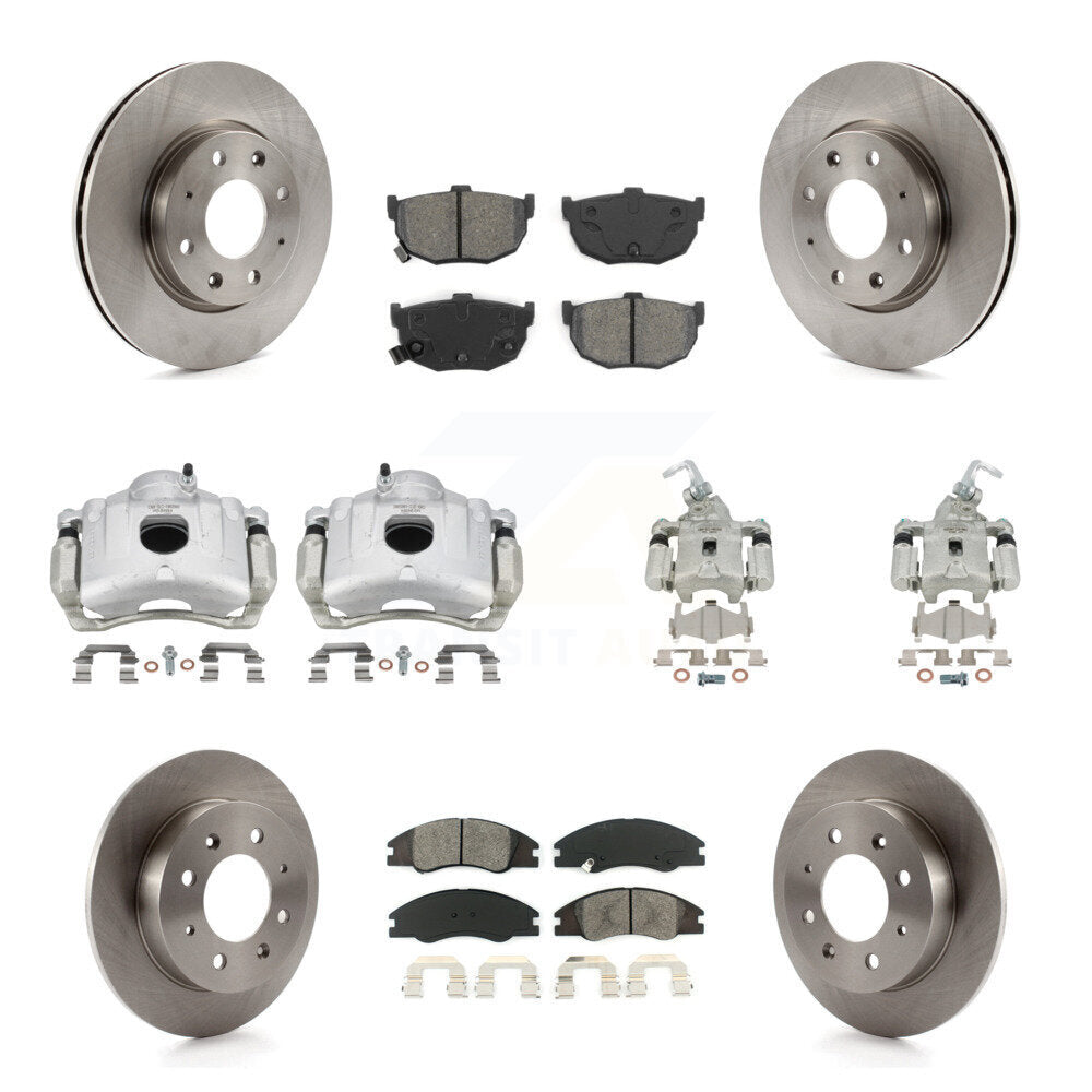 Transit Auto KC8-100945S Disc Brake Kit for 2005-2009 Kia Spectra, Kia Spectra5 - Front and Rear product image