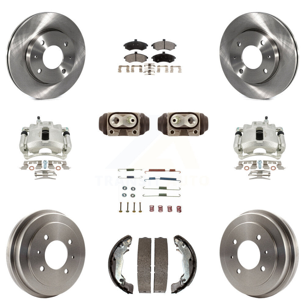 Transit Auto KC8-100945T Disc Brake Kit for 2002-2004 Hyundai Elantra - Front and Rear product image