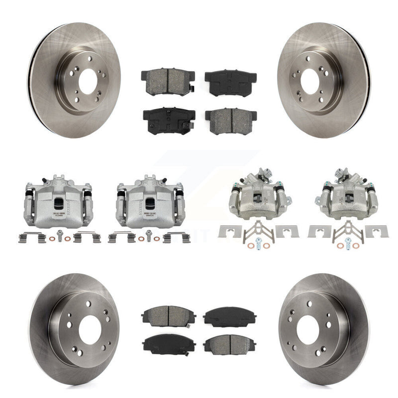 Transit Auto KC8-100946S Disc Brake Kit for 2002-2006 Acura RSX - Front and Rear product image