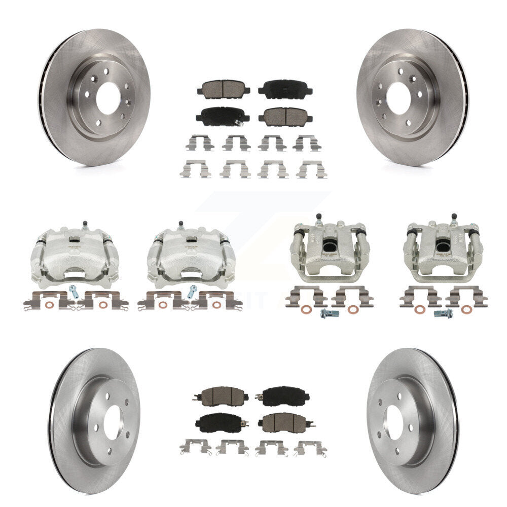 CMX KC8-100947C Disc Brake Kit for 2017 Nissan LEAF - Front and Rear product image