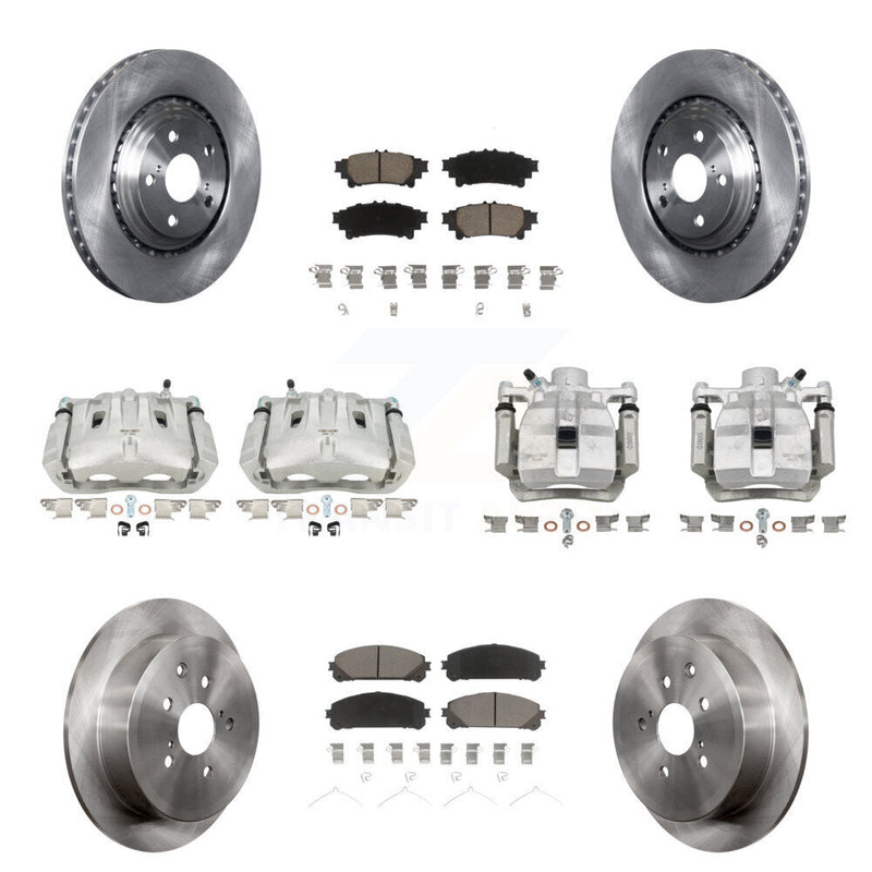 CMX KC8-100948C Disc Brake Kit for 2010-2012 Toyota Sienna, Lexus RX350 - Front and Rear product image