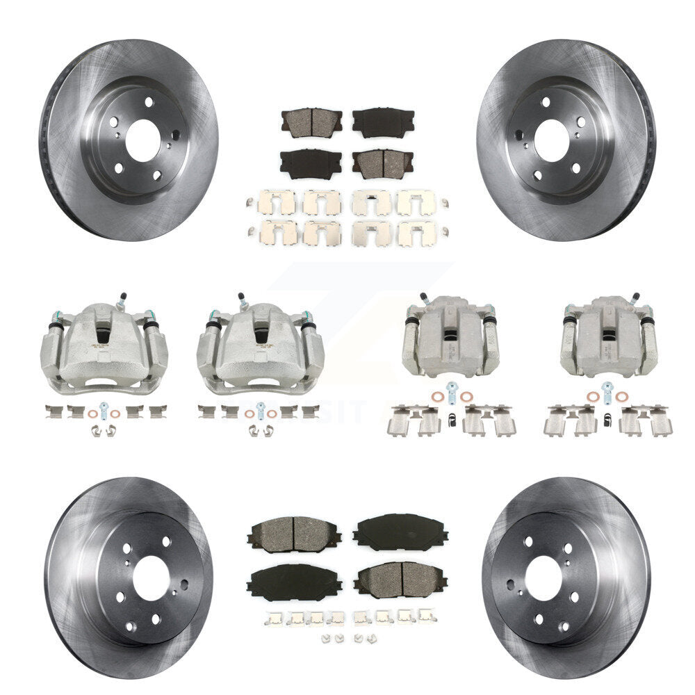 Transit Auto KC8-100948S Disc Brake Kit for 2006-2012 Toyota RAV4 - Front and Rear product image
