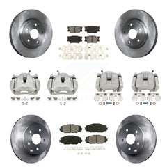 Transit Auto KC8-100949S Disc Brake Kit for 2012-2018 Toyota RAV4 - Front and Rear product image