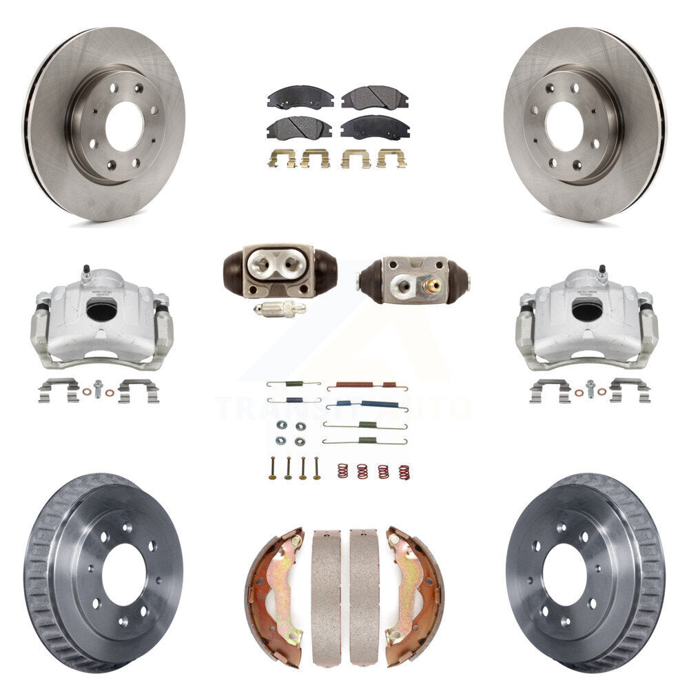 Transit Auto KC8-100949T Disc Brake Kit for 2007-2009 Kia Spectra - Front and Rear product image