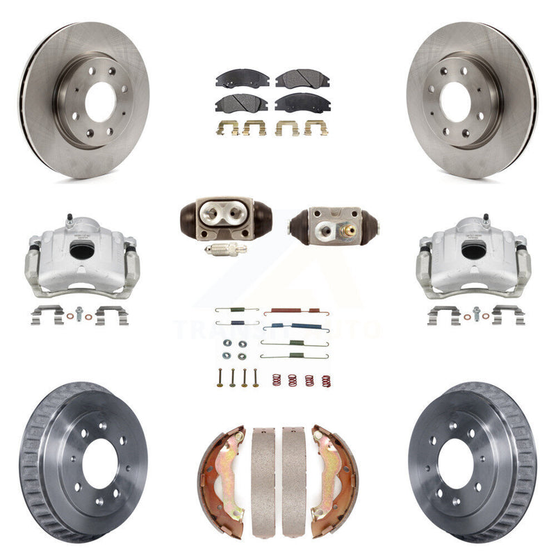 Transit Auto KC8-100949T Disc Brake Kit for 2007-2009 Kia Spectra - Front and Rear product image
