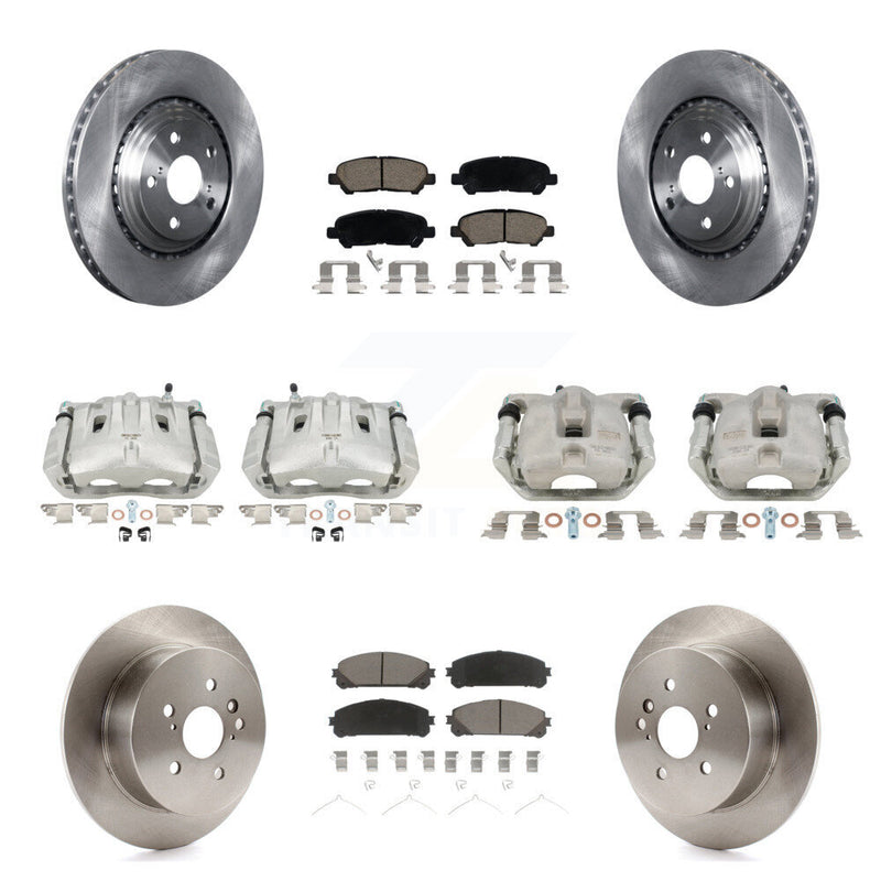 CMX KC8-100950C Disc Brake Kit for 2010-2013 Toyota Highlander - Front and Rear product image