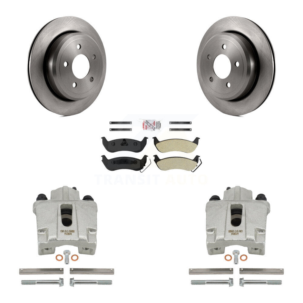Transit Auto KC8-100950N Disc Brake Kit for 2003-2011 Ford Crown Victoria, Mercury Grand Marquis, Mercury Marauder - Rear product image