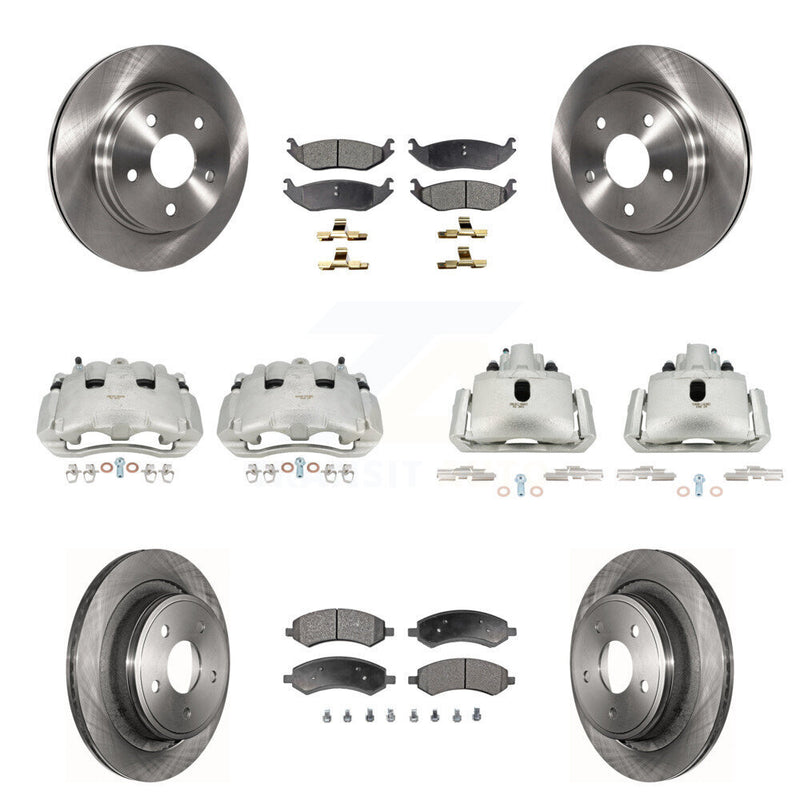 Transit Auto KC8-100950P Disc Brake Kit for 2006-2008 Dodge Ram 1500 - Front and Rear product image