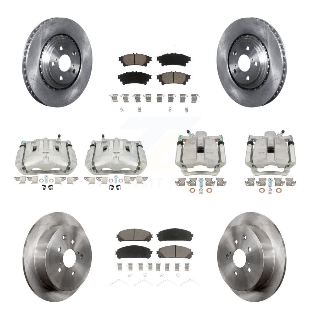 CMX KC8-100952C Disc Brake Kit for 2013-2020 Toyota Highlander, Lexus RX350, Toyota Sienna - Front and Rear product image