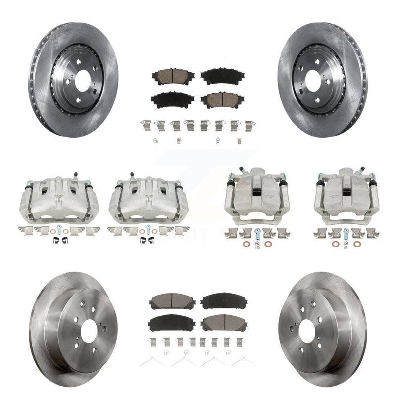 CMX KC8-100952C Disc Brake Kit for 2013-2020 Toyota Highlander, Lexus RX350, Toyota Sienna - Front and Rear product image