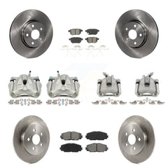 Transit Auto KC8-100952S Disc Brake Kit for 2009-2019 Toyota Corolla, Toyota Matrix, Pontiac Vibe - Front and Rear product image