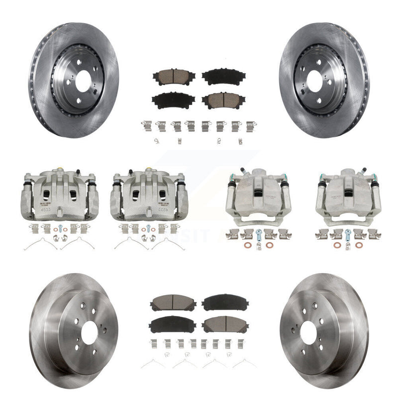 CMX KC8-100953C Disc Brake Kit for 2012-2015 Lexus RX350, Lexus RX450h - Front and Rear product image