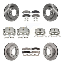 Transit Auto KC8-100953P Disc Brake Kit for 2007-2018 Chevrolet Express 2500, GMC Savana 2500 - Front and Rear product image