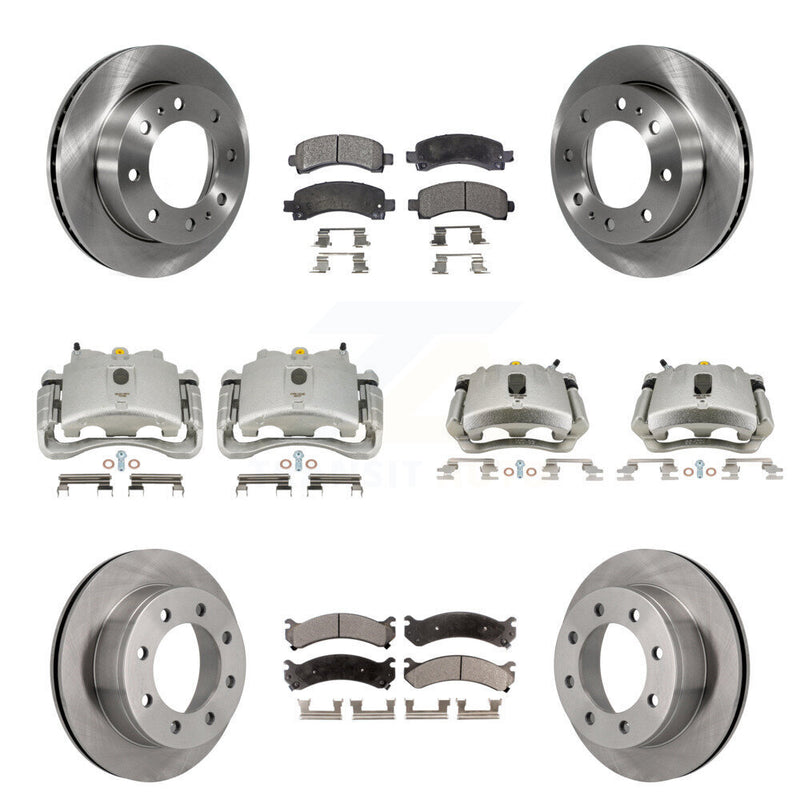 Transit Auto KC8-100953P Disc Brake Kit for 2007-2018 Chevrolet Express 2500, GMC Savana 2500 - Front and Rear product image
