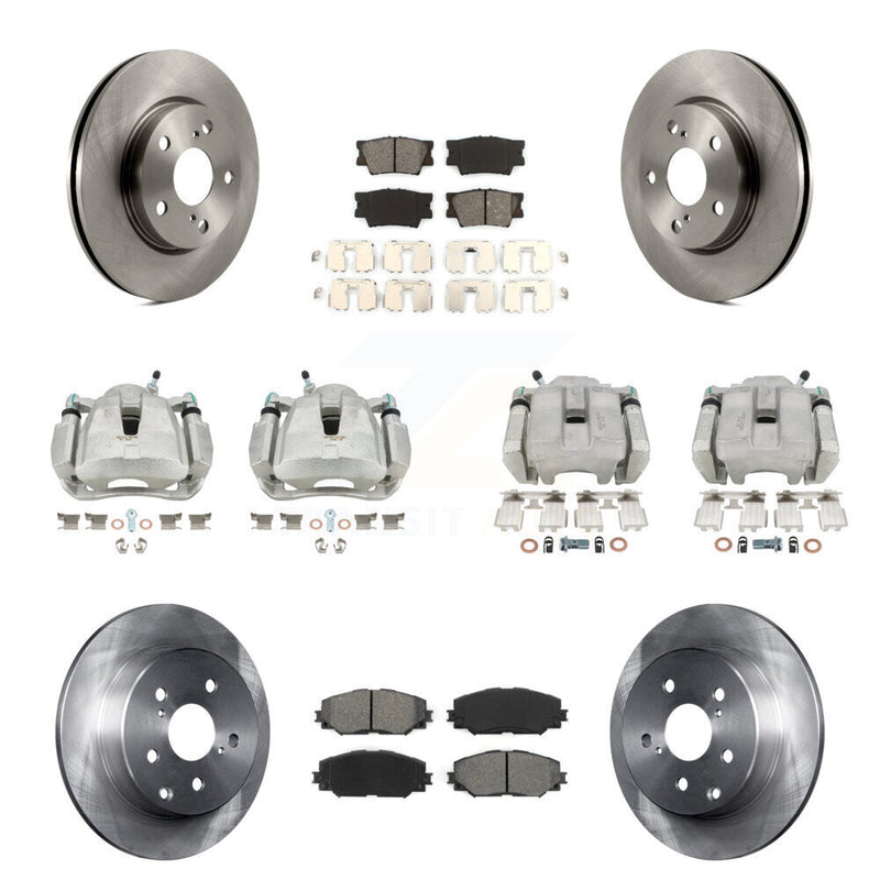 Transit Auto KC8-100953S Disc Brake Kit for 2013-2015 Toyota RAV4 - Front and Rear product image