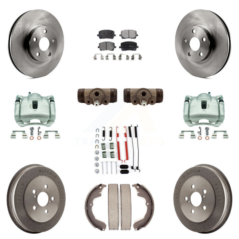 Transit Auto KC8-100953T Disc Brake Kit for 2003-2007 Pontiac Vibe, Toyota Matrix - Front and Rear product image
