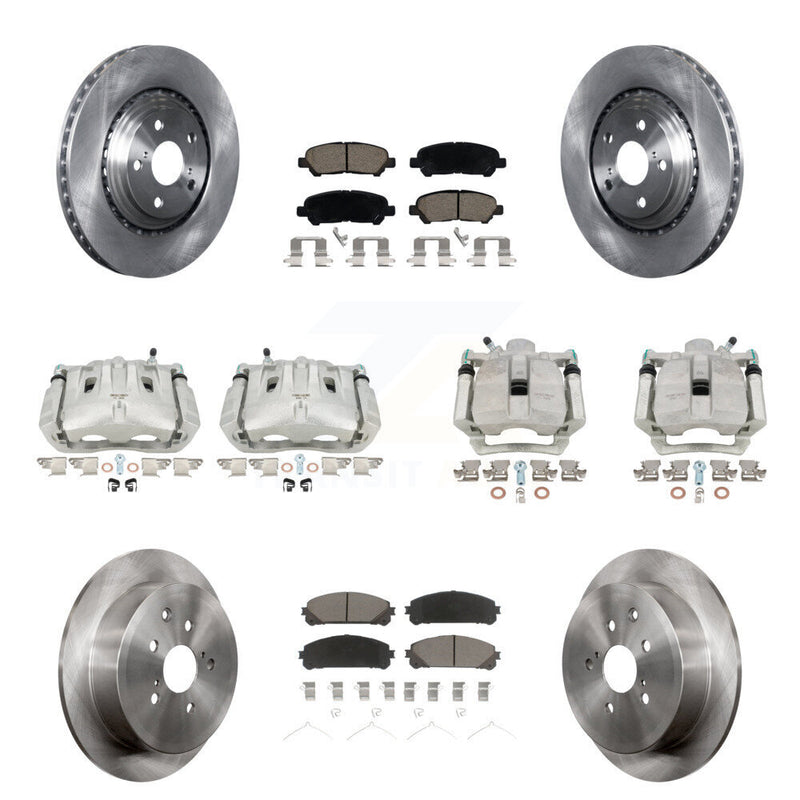 CMX KC8-100954C Disc Brake Kit for 2014 Toyota Highlander - Front and Rear product image
