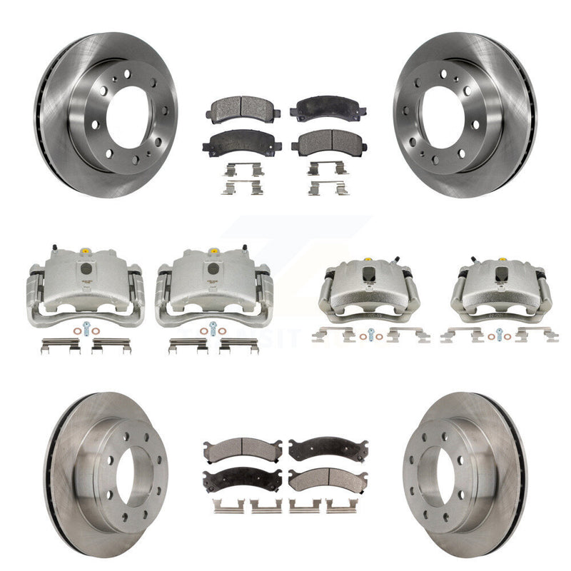 Transit Auto KC8-100954P Disc Brake Kit for 2007-2010 Chevrolet Express 2500, GMC Savana 2500 - Front and Rear product image