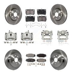 Transit Auto KC8-100955T Disc Brake Kit for 2010-2013 Lexus IS250 - Front and Rear product image