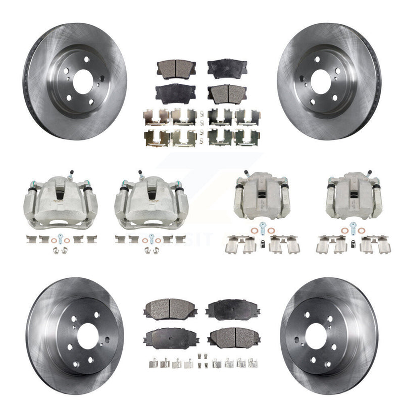 Transit Auto KC8-100956P Disc Brake Kit for 2006-2012 Toyota RAV4 - Front and Rear product image