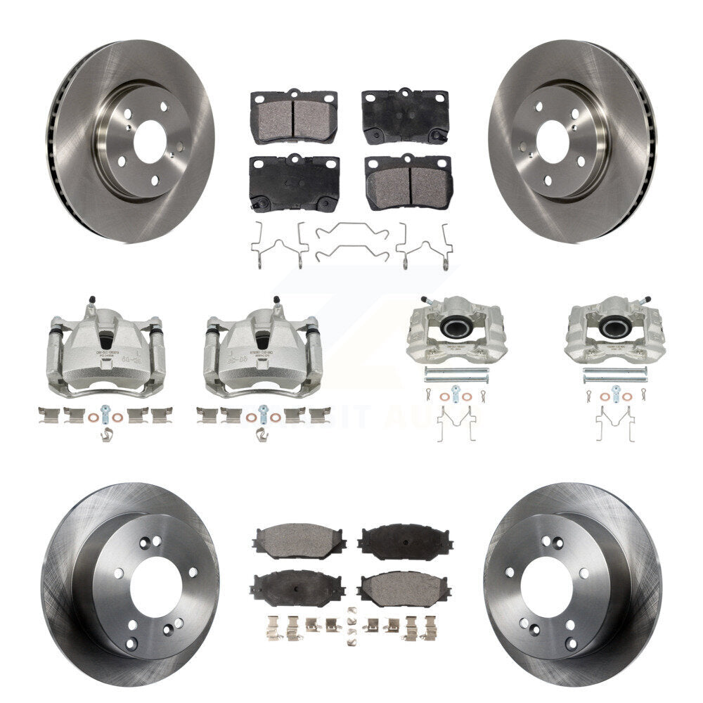 Transit Auto KC8-100956T Disc Brake Kit for 2006-2009 Lexus IS250 - Front and Rear product image