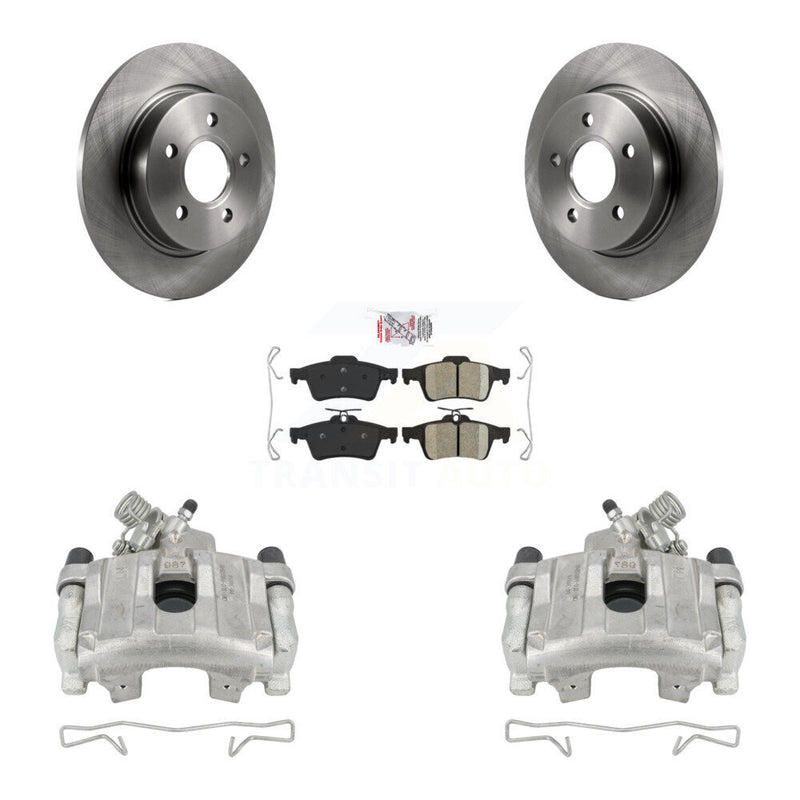 Transit Auto KC8-100957N Disc Brake Kit for 2012-2018 Ford Focus - Rear product image