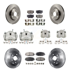 Transit Auto KC8-100957P Disc Brake Kit for 2006-2012 Toyota RAV4 - Front and Rear product image